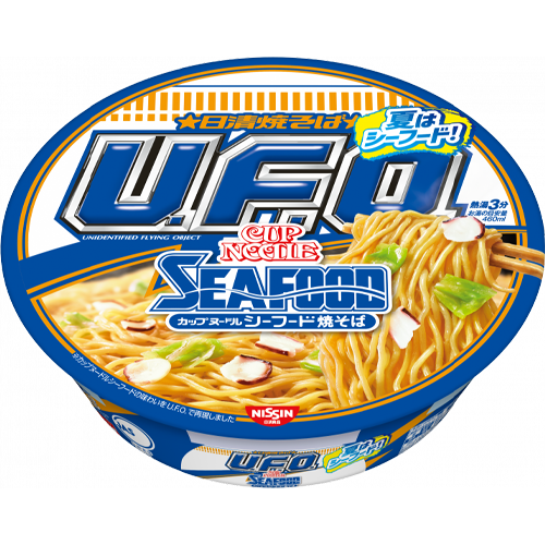 닛신 UFO 야끼소바 일본라멘 시푸드 야키소바 - 메인 이미지