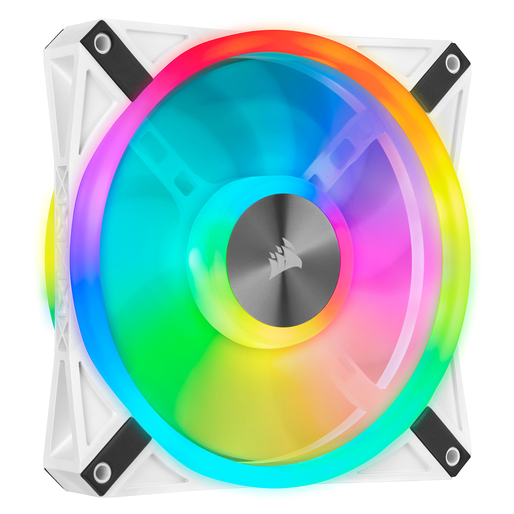 커세어 iCUE QL120 RGB 120mm 시스템 쿨러 화이트 1Pack[0103]