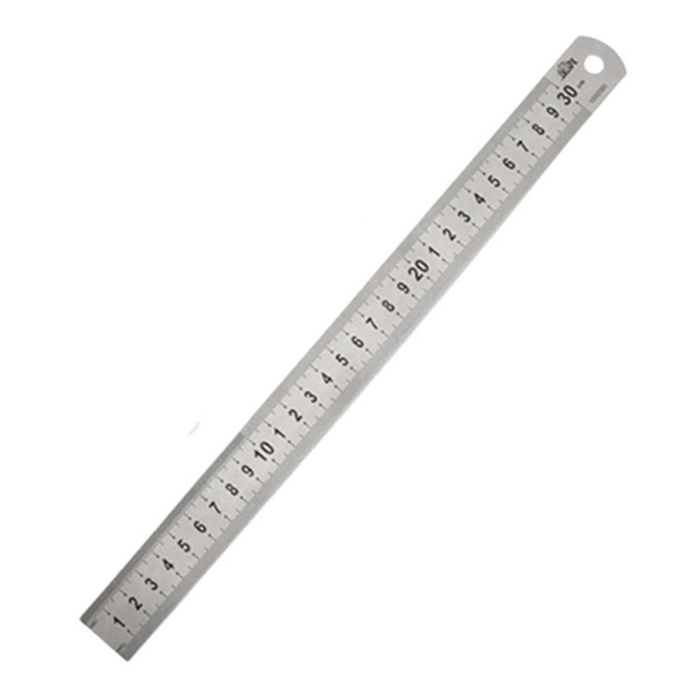 양면 쇠자 철자 센티 스틸자 30cm
