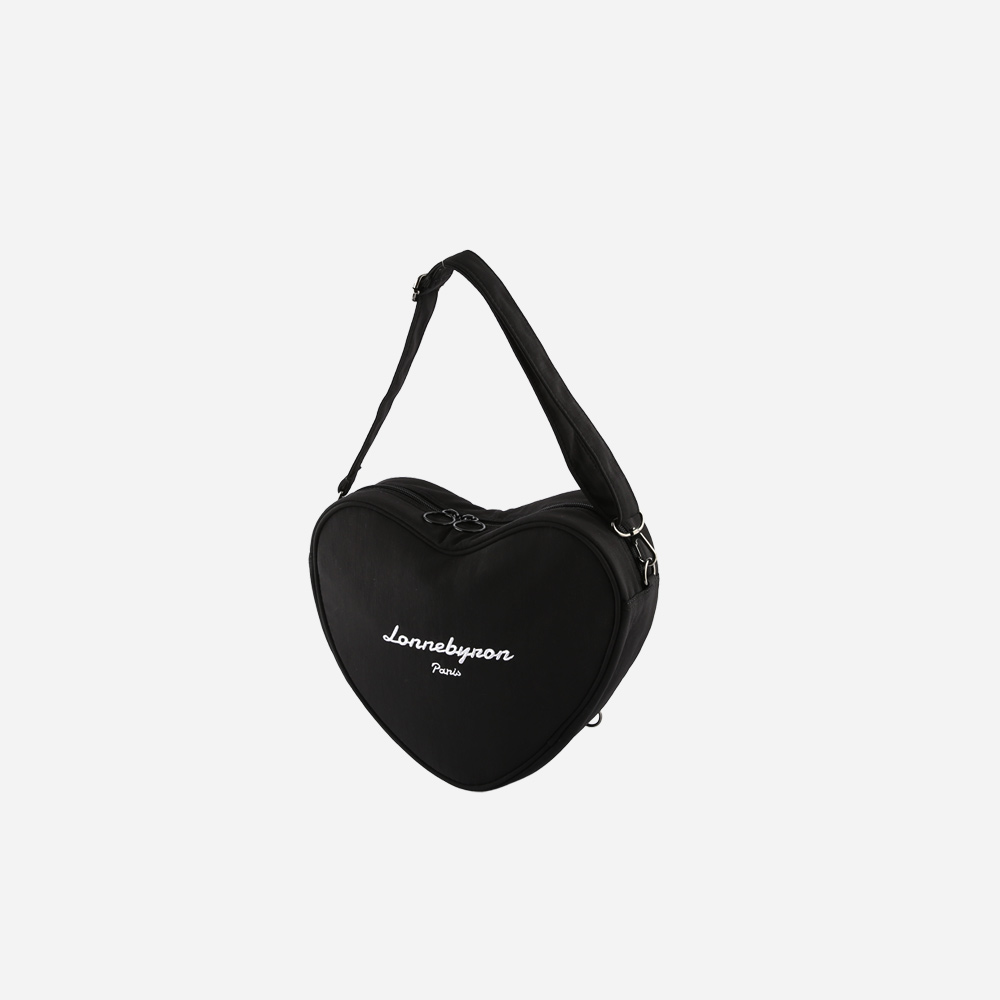 론네바이론 하티백 유럽여행가방 핸드폰 하트 모양 가방 미니 탬버린백 4-WAY