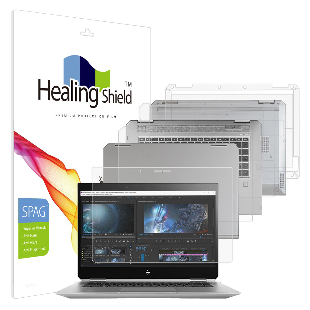HP Z북 Studio X360 G5 7UH31AV 슈페리어 저반사 액정보호필름1매 외부3종 - 상품 이미지