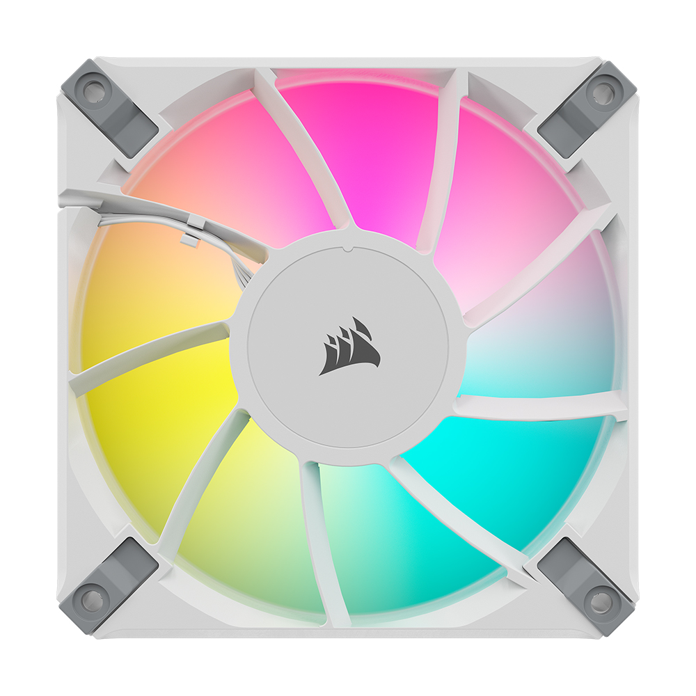 커세어 iCUE AF120 RGB ELITE 120mm 시스템 쿨러 화이트 1Pack[0157] - 상세 이미지 3