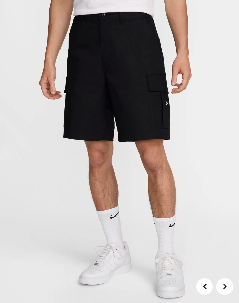 국내매장판 나이키 남성 우븐 카고 쇼츠 D6 HJ6827-010
