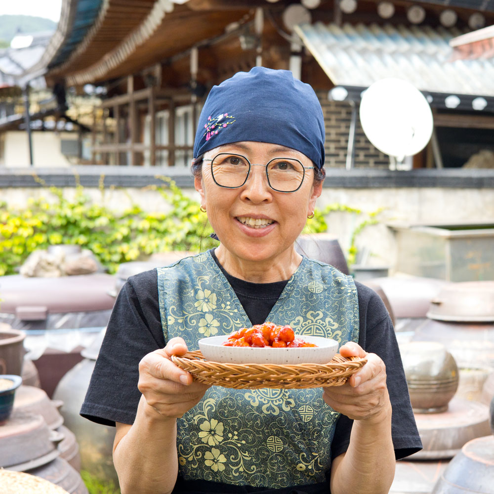 고추장 마늘장아찌 국산 알마늘 장아찌 500g 순창 김점례 이미지 6