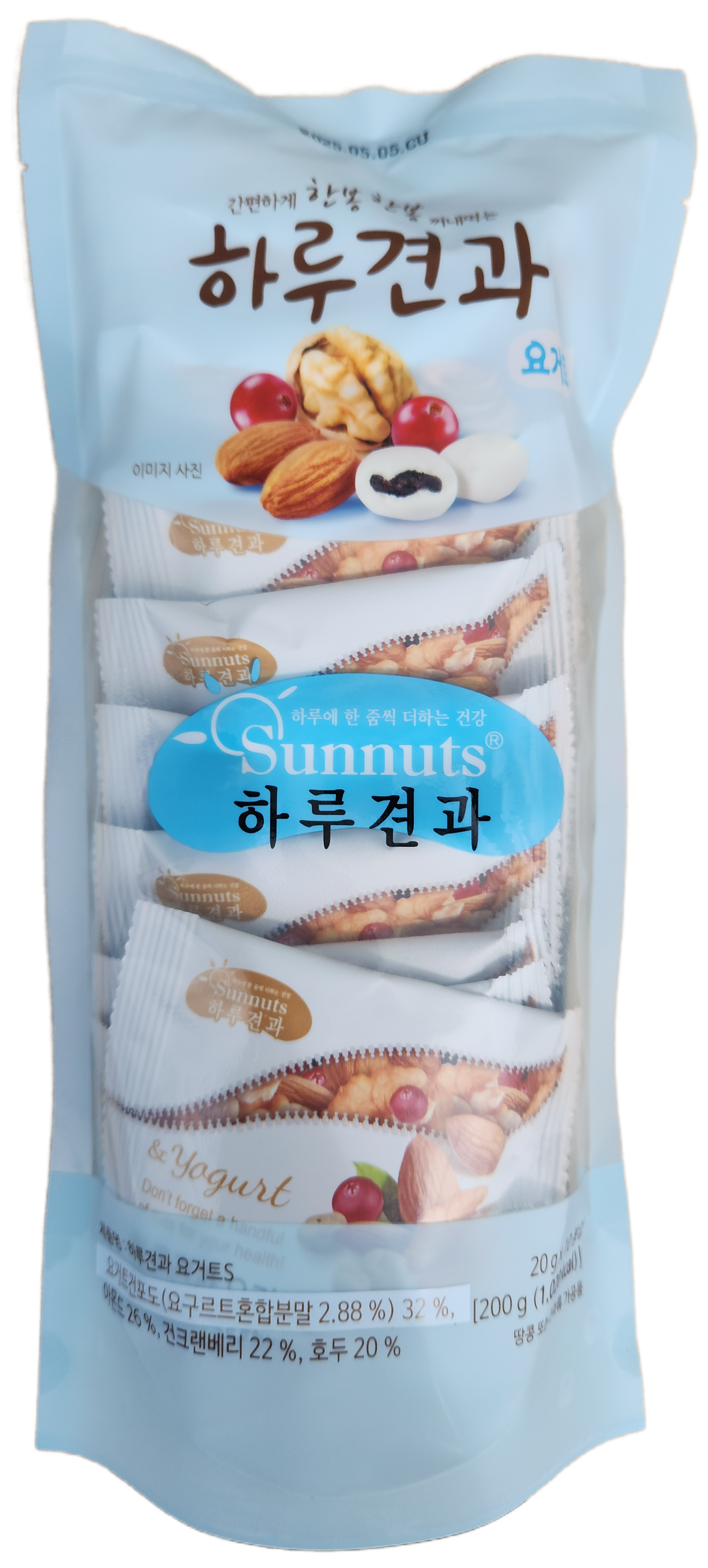 선명농수산 하루견과 요거트 고담백 영양간식 하루한줌 25g, 10개