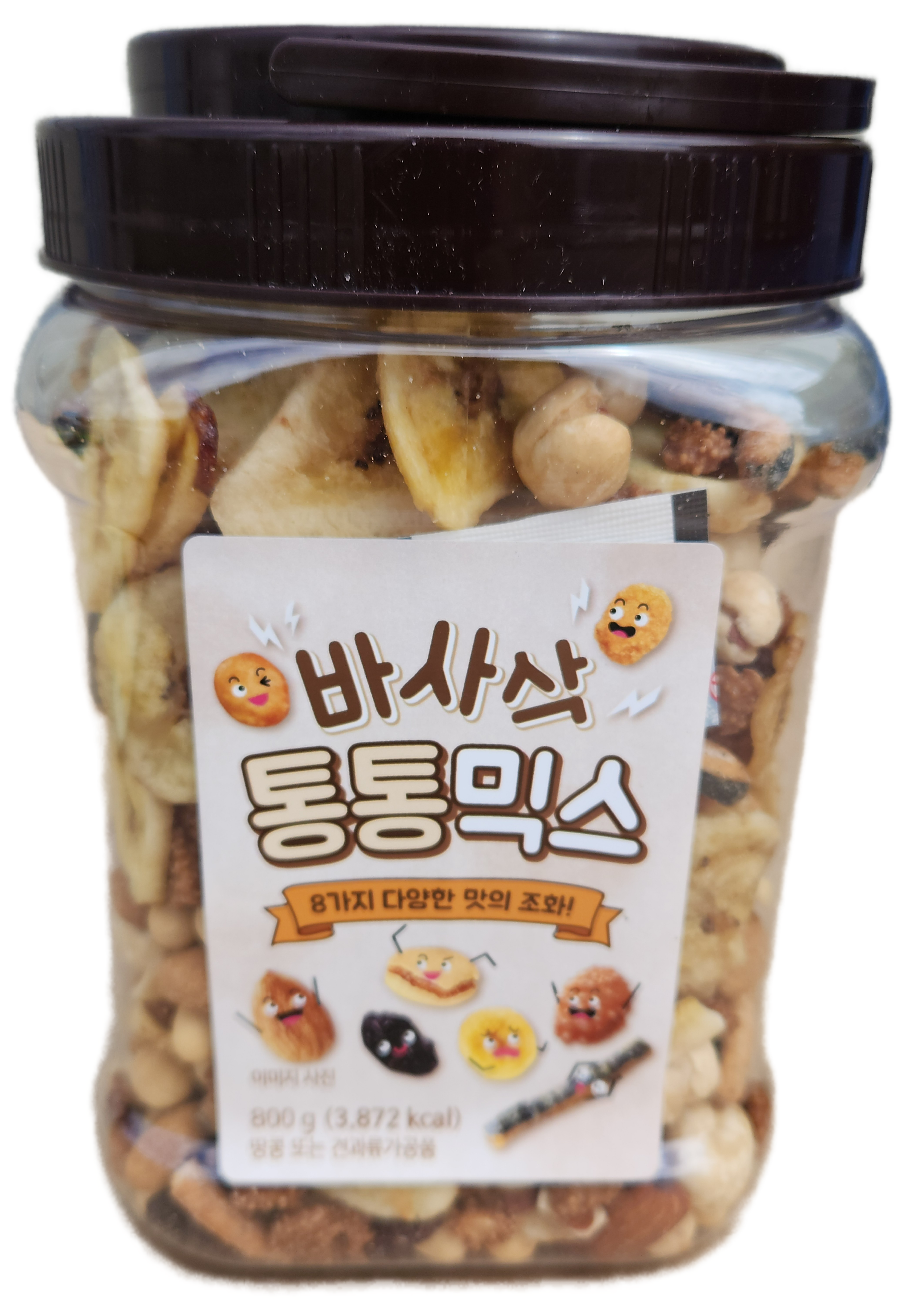 선명농수산 바사삭통통믹스 견과혼합간식 가정 업소 식당식자재 도매가 800g, 1개 - 메인 이미지