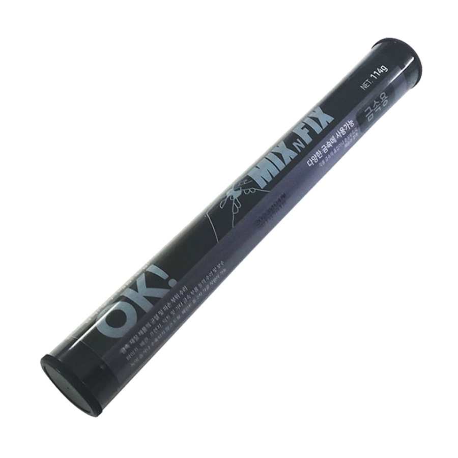 믹스앤픽스 OK 스틱 에폭시 금속용 114g 막대형 메꿈 보수 접착 파이프 : 망고 market