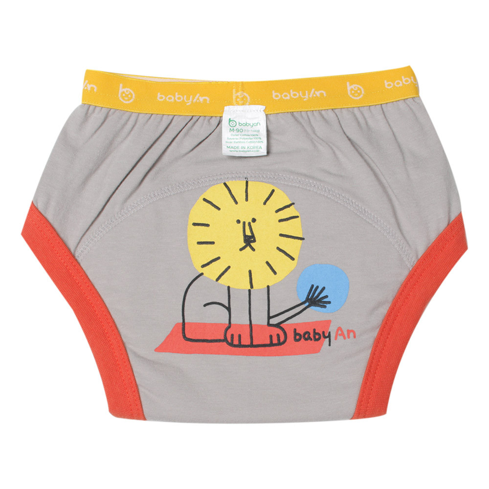 베이비앙 대나무 밤부 70% 라이언 배변훈련팬티(4중방수)