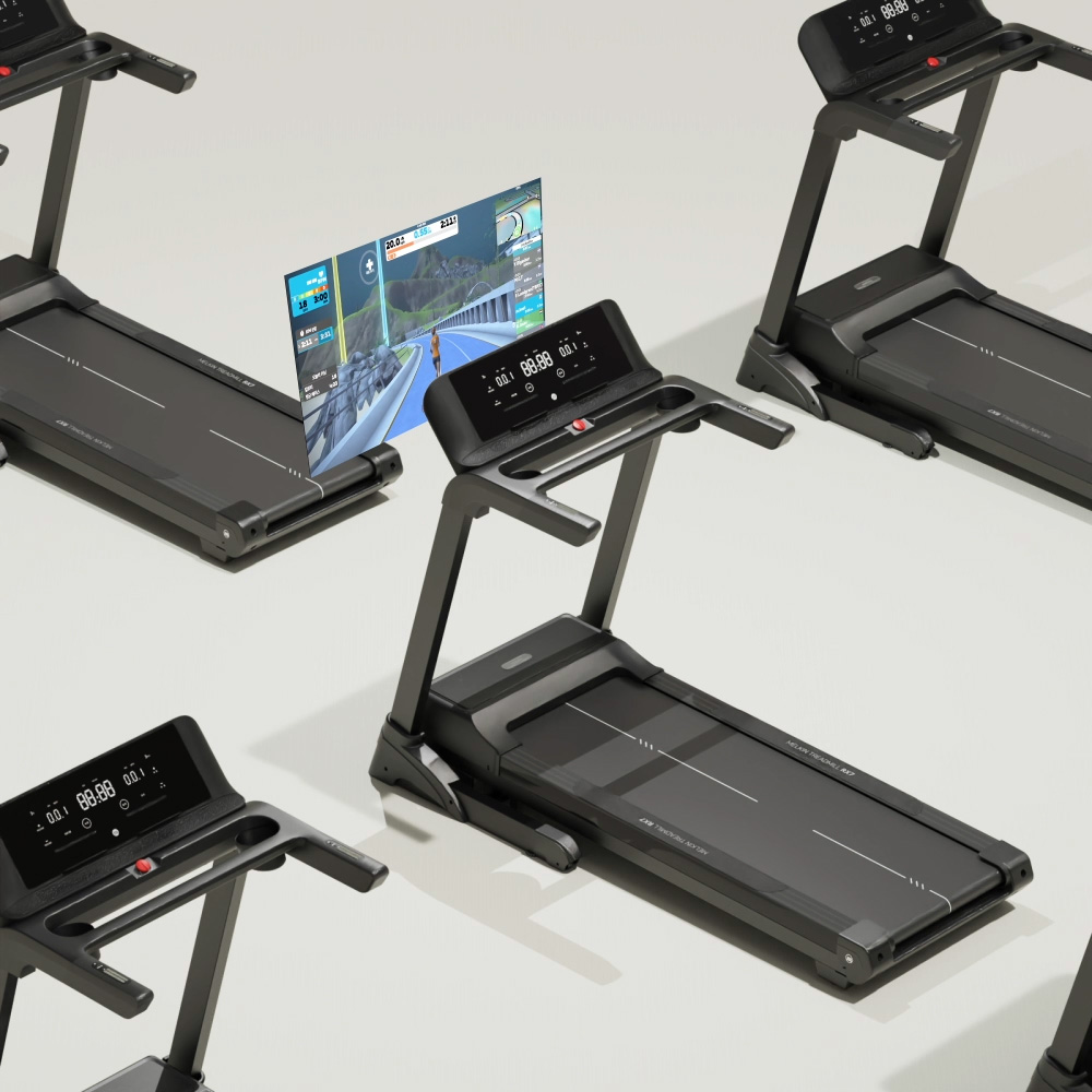 멜킨 런닝머신 RX7 스마트 즈위프트 가정용 유산소 아파트 층간진동흡수 저소음 트레드밀