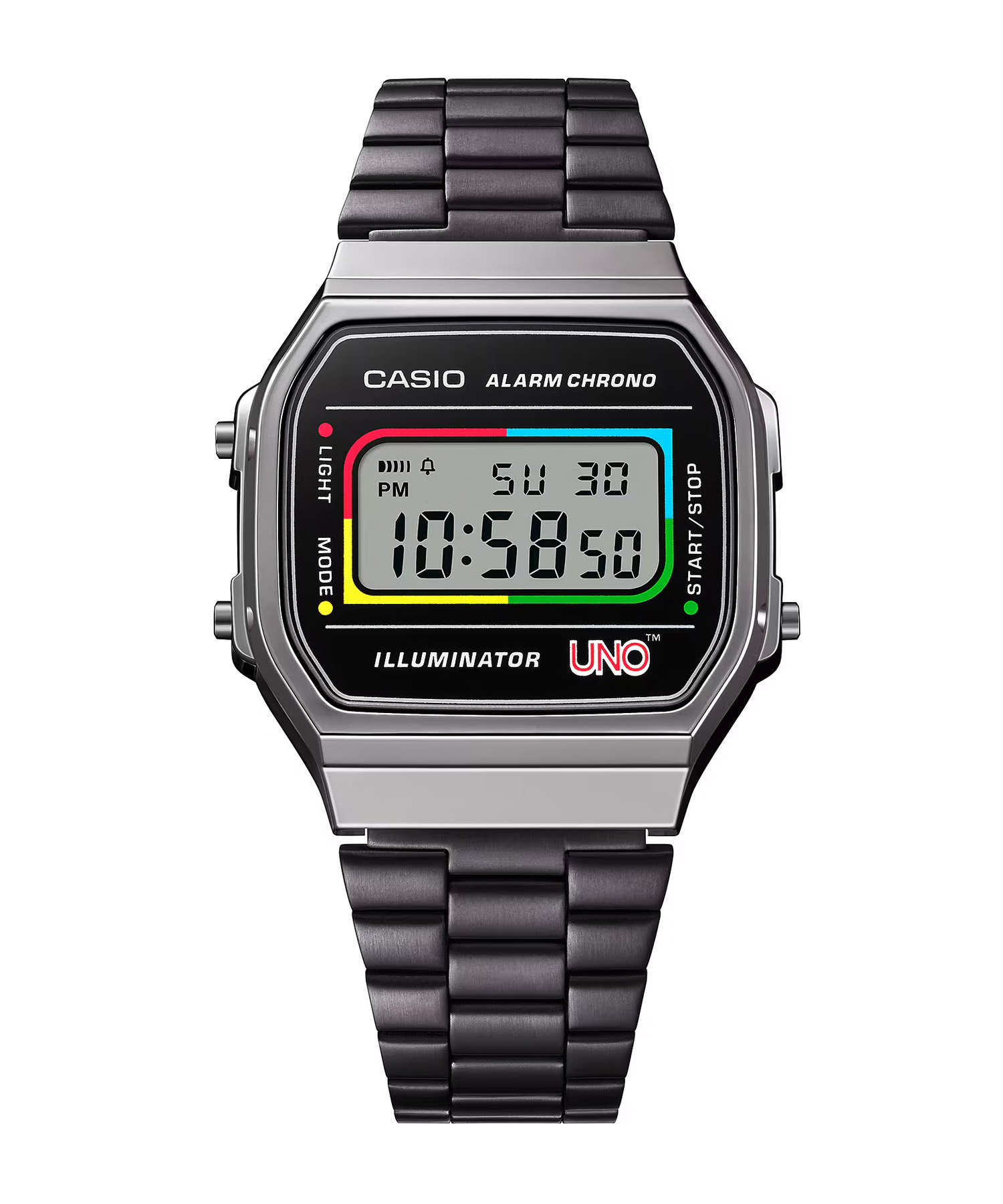 카시오 CASIO 클래식 UNO 우노 콜라보레이션 모델 A168WEUC-1AJR