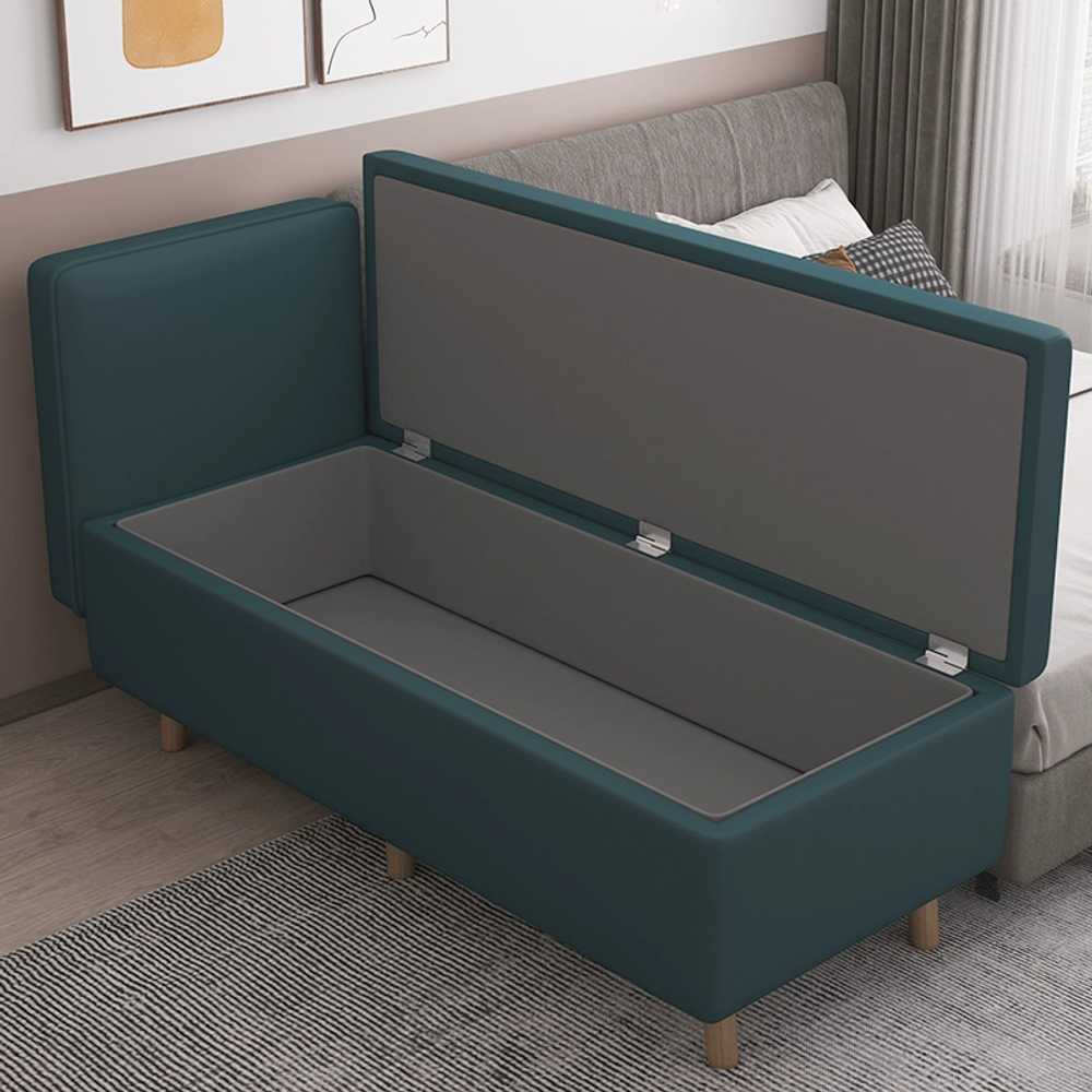 보조침대 수납 보관함 확장 틈새 침실 간이 평상 200x30x50 - 상세 이미지 4