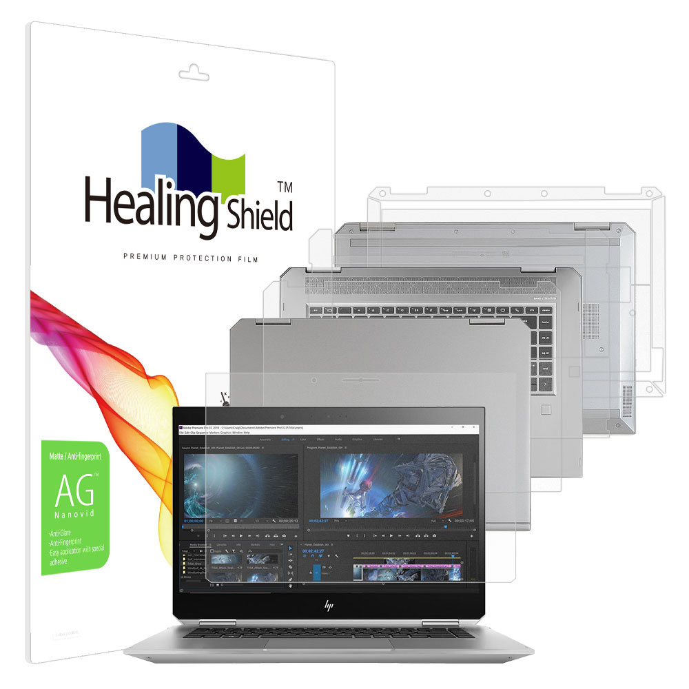 HP Z북 Studio X360 G5 7UH31AV 저반사 액정보호필름1매 외부3종 - 상품 이미지