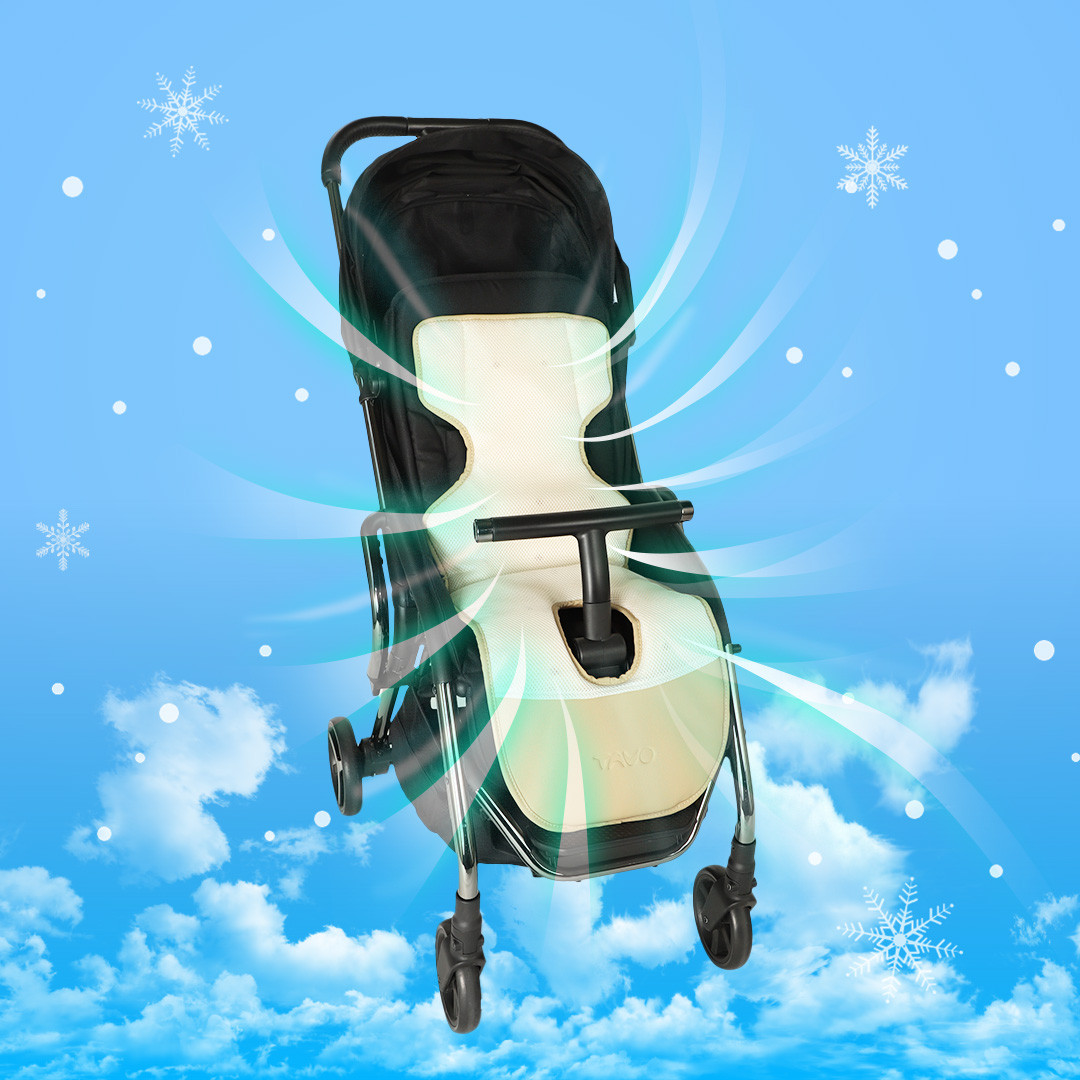 [누비앤타보] 유모차 쿨링시트 T가드 전용 통풍시트 U가드 카시트 호환 USB 바람 쿨시트 에어 라이너