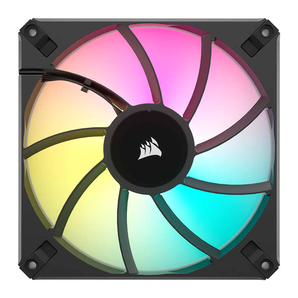 커세어 iCUE AF140 RGB ELITE 140mm 시스템 쿨러 블랙 2Pack Node Core XT[0156] - 상세 이미지 4