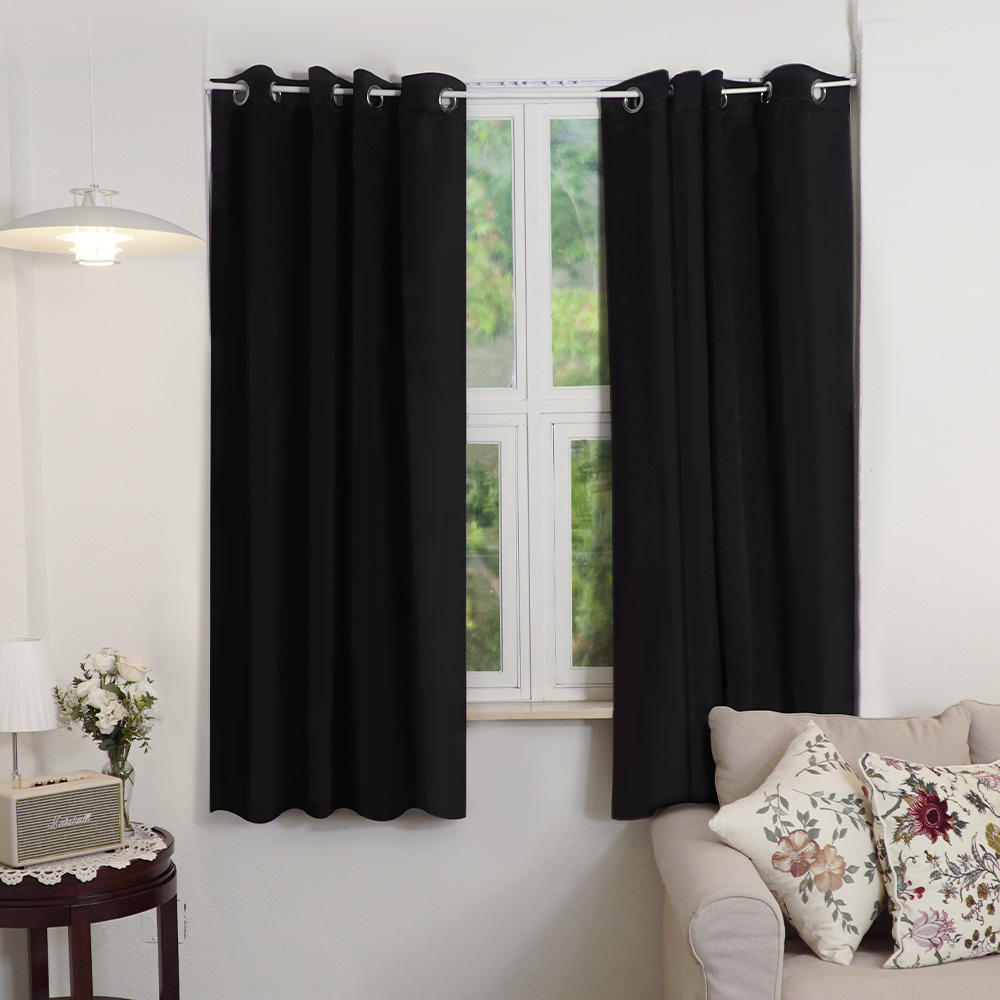 스패로우하우스 암막커튼 아일렛 햇빛차단 절약 방한 사생활 보호 인테리어 거실 안방 소형