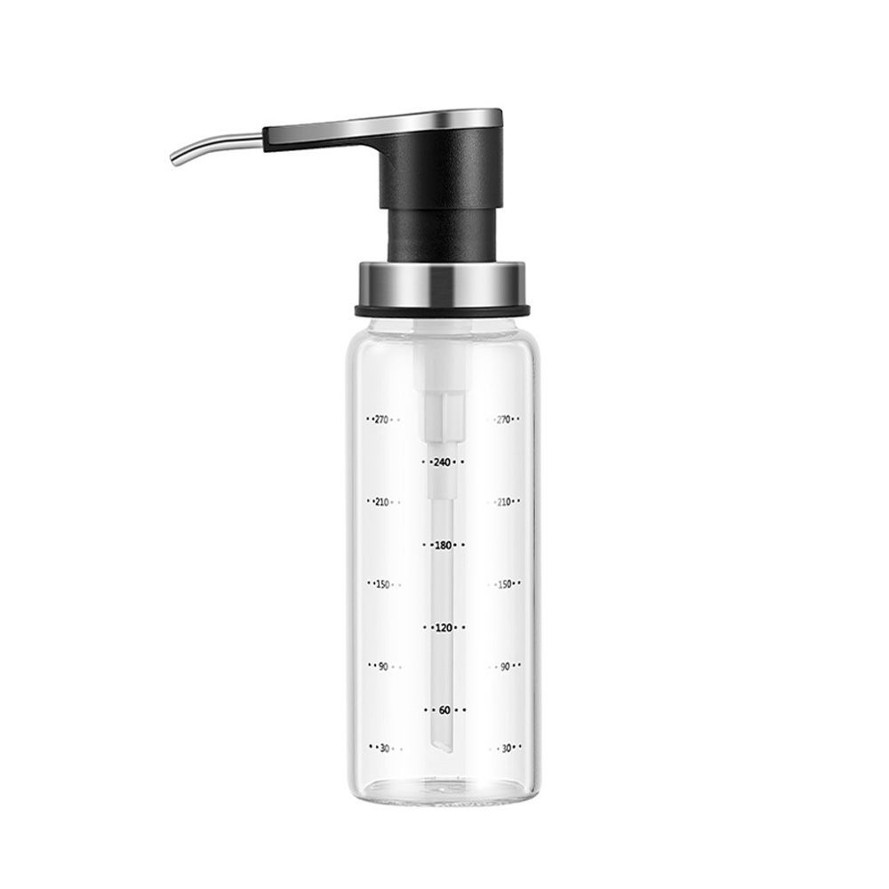 펌프 시럽병 기름 소스 식초 참기름 오일병 간장병 300ml - 상세 이미지 3