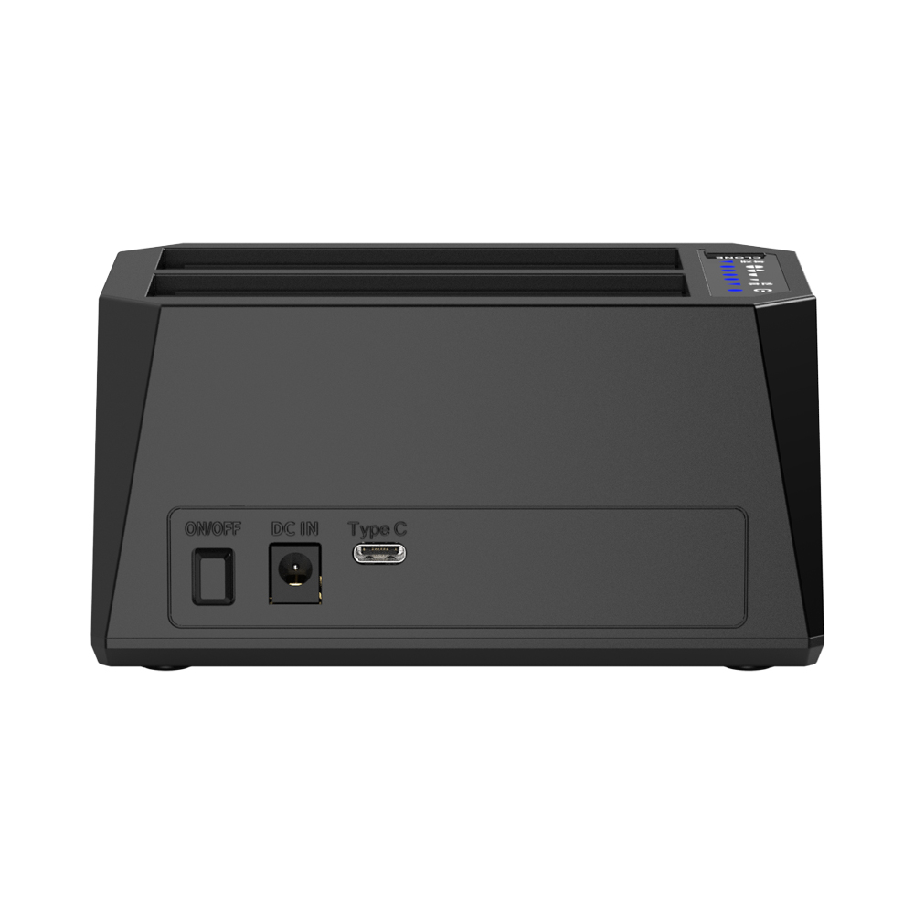 크발소 2베이 SSD HDD 하드 도킹스테이션 하드카피 복사기 - 상세 이미지 4