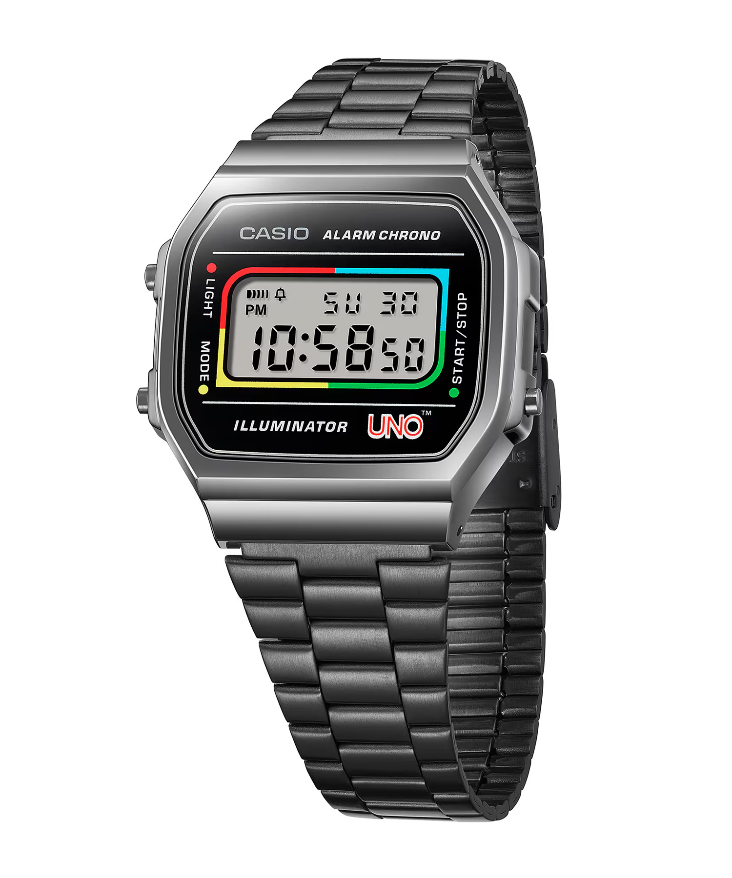 카시오 CASIO 클래식 UNO 우노 콜라보레이션 모델 A168WEUC-1AJR