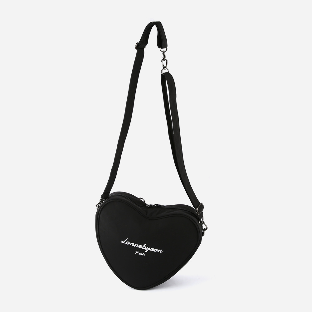 론네바이론 하티백 유럽여행가방 핸드폰 하트 모양 가방 미니 탬버린백 4-WAY
