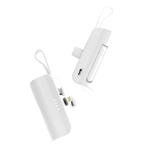 보조배터리 일체형 미니 포켓 5000mAh C타입 삼성 아이폰 무선 z플립6 초소형 군인 - 상세 이미지 2