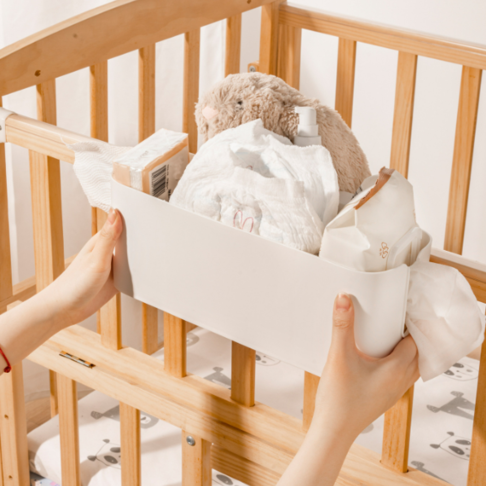 걸이형 수납 바구니 침대 걸이 바스켓 책상 수납함