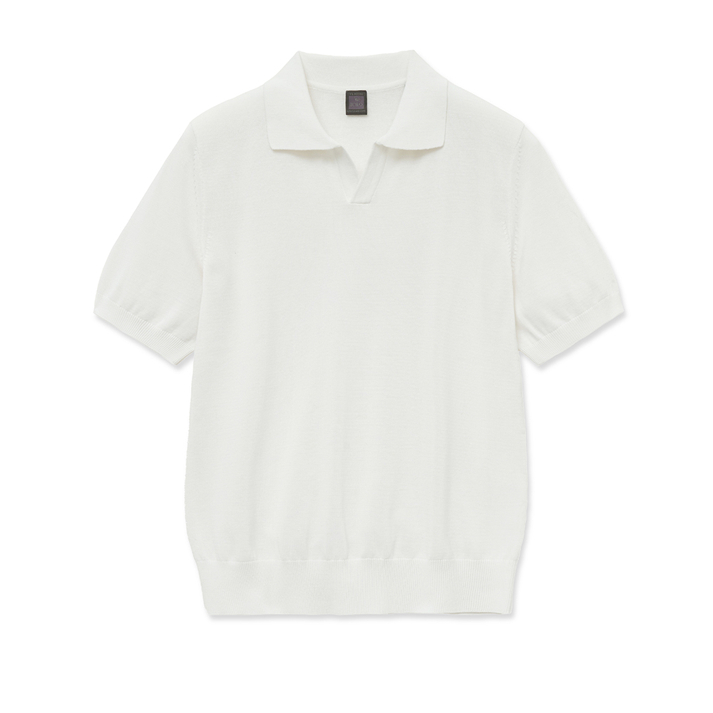 이올로 아이스 코튼 하프 오픈 카라 2024 S/S - 상품 이미지