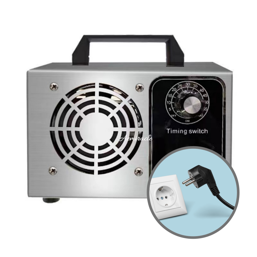 오존발생기 타이머 오존 살균기 생성기 가정용 냄새제거 매장용 220V 5g/H 30m2 - 상품 이미지
