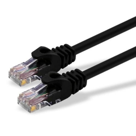 CABLEMATE CAT.6 UTP 다이렉트 블랙 랜케이블 (CM-LB02, 1m)