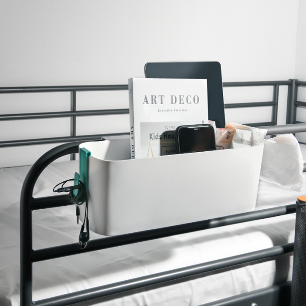 걸이형 수납 바구니 침대 걸이 바스켓 책상 수납함