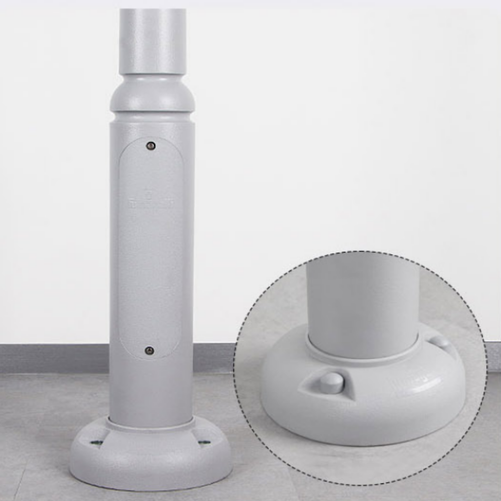 녹X부식X/이태리 LED 가로등 전기 정원등 잔디등 열주등 그레이/2500MM - 상세 이미지 4
