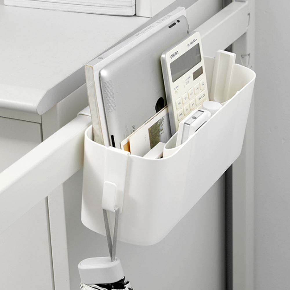 걸이형 수납 바구니 침대 걸이 바스켓 책상 수납함