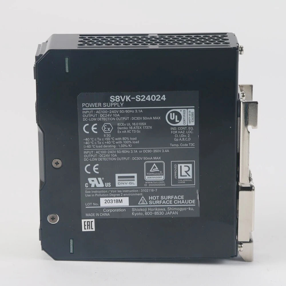 S8VK-S24024 AC DC 컨버터 스위칭 전원공급장치 24V 240W