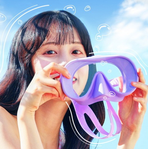 유아 스노클링 마스크 LUDA 스노클링 세트 풀페이스 스노클링 마스크 원터치 스노클링 스노클링 사용후기