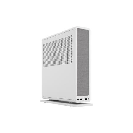 [해외]프랙탈 디자인 슬림 소형 PC 케이스 폼 팩터 콘솔 화이트 PCIe 4.0 라이저 포함
