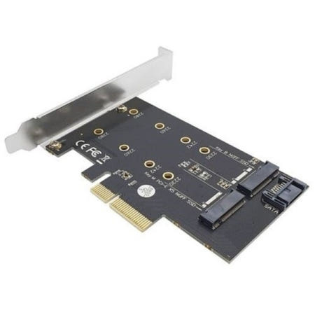 라인업시스템 랜스타 LS-PCIE-M2SATAN M.2 SSD to PCIe 카드