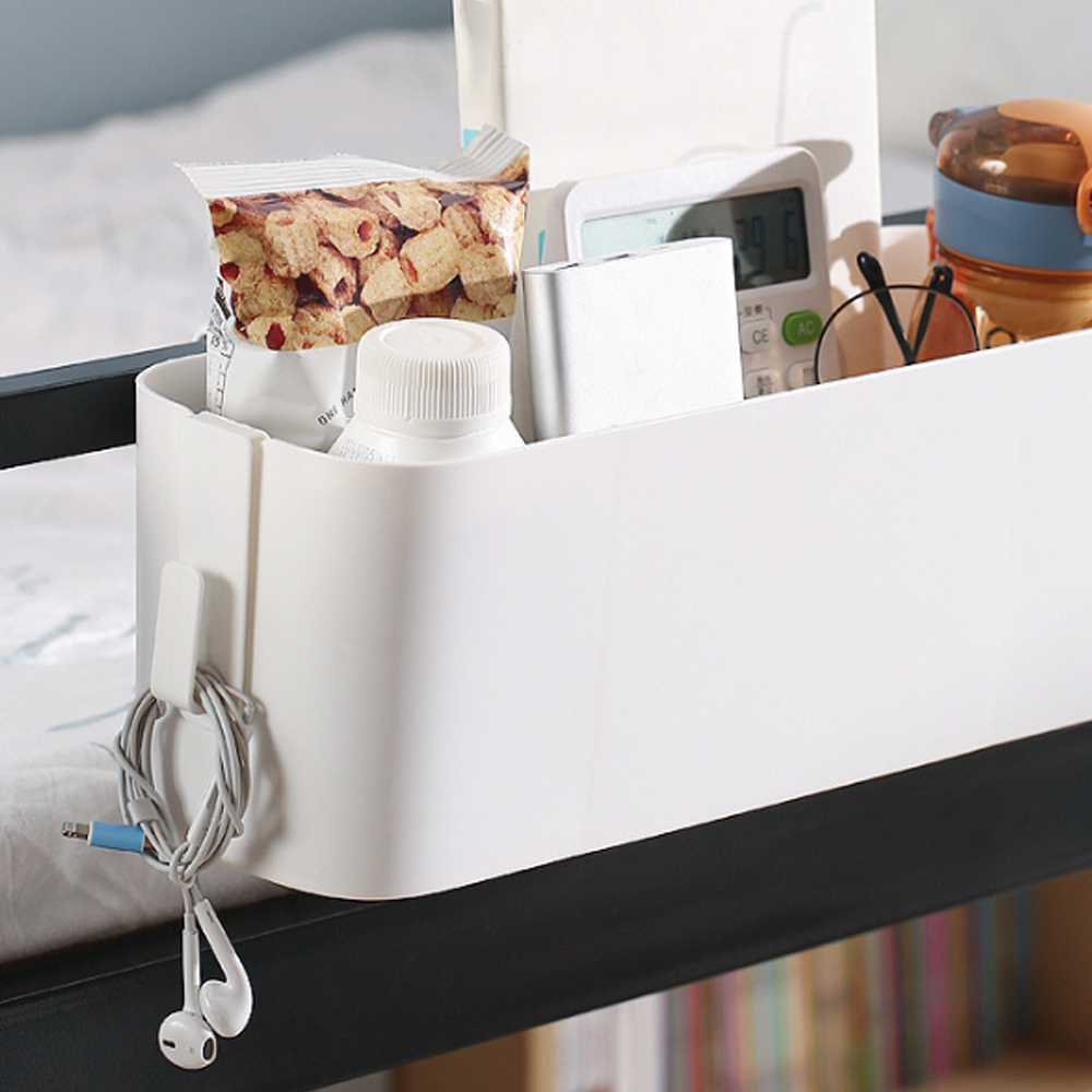 걸이형 수납 바구니 침대 걸이 바스켓 책상 수납함