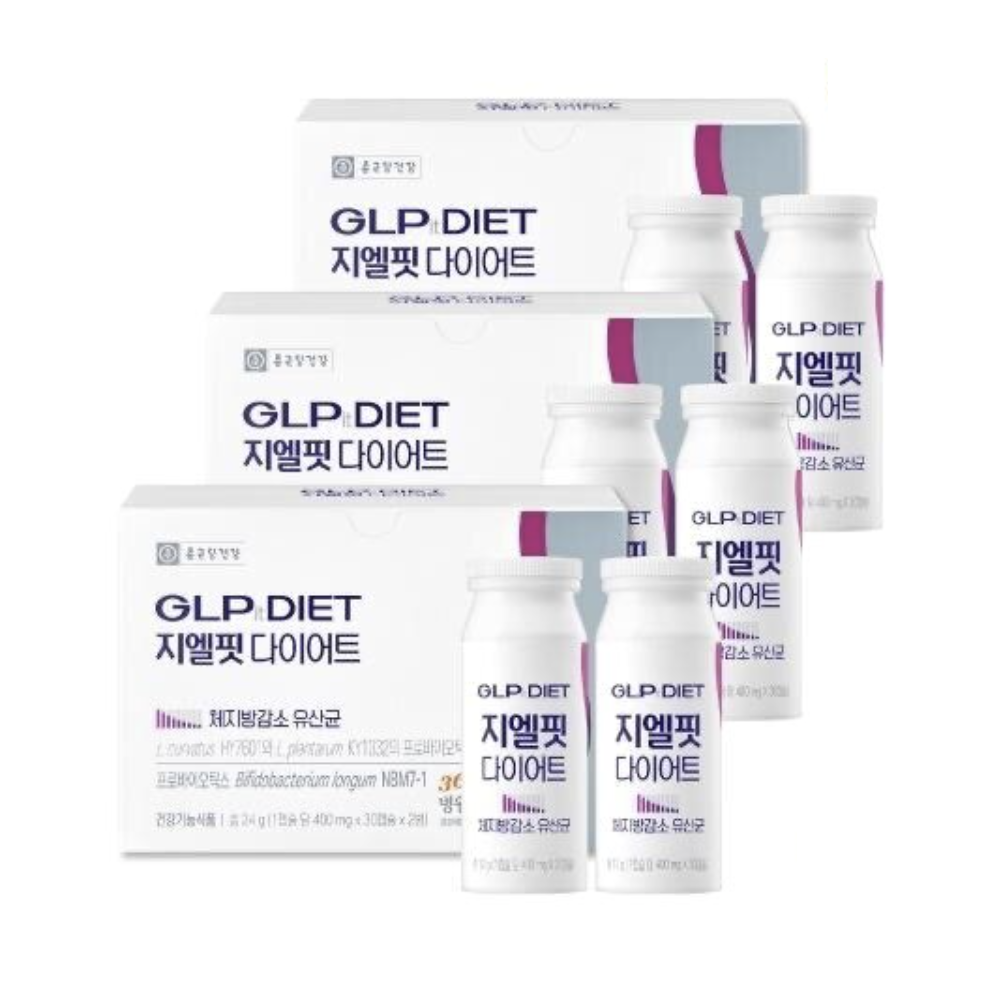 종근당건강 지엘핏 다이어트 3박스(6개월분) 25.11.02까지
