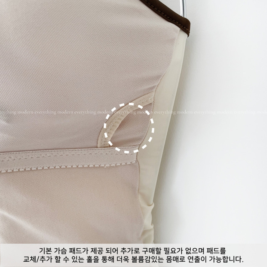 🌴뱃살쏙/M-3XL 하이웨스트 배색 커버업 비키니 유교걸 휴양지 투피스 빅사이즈 수영복 상세 이미지 27