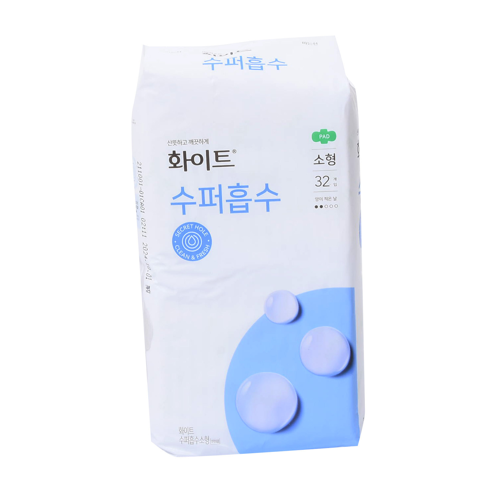 [현대백화점]화이트 수퍼흡수소형32개(21cm) : 현대백화점