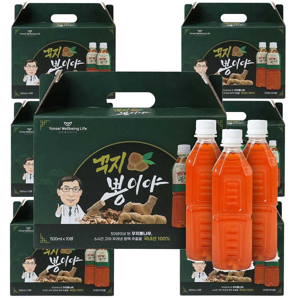 명가꾸지뽕 국내산 50년-100산 구지뽕 6시간 이상 고아 우려낸 건강차 꾸지뽕이야 500ml 40병+20병 : 우리나누미