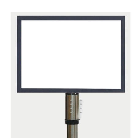 국산 차단봉결합 스탠딩 배너 세우는 간판 가로형 A4 실외 거치대 실내 철제 입간판 실외용 철재 포스터 POP대 광고 스탠드 입구 광고판 행사 전시회 안내판 베너 표지판 프레임