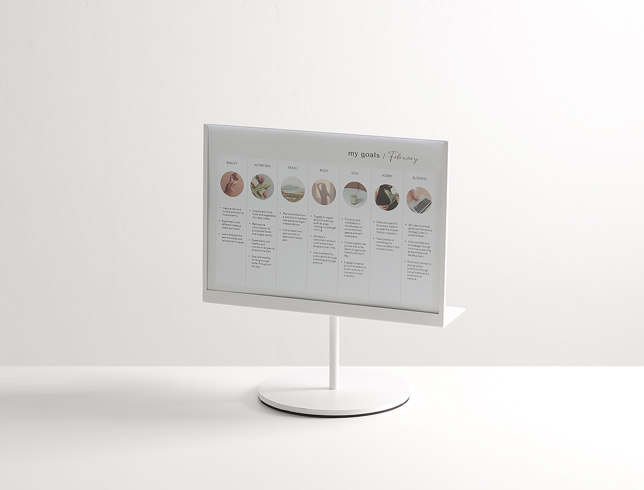 슬림 A5 가로형 스탠드 카페 메뉴판 클립보드