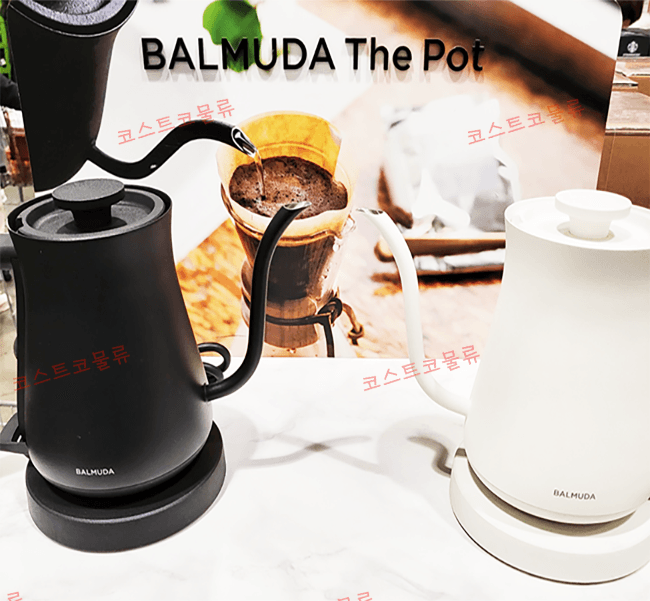 발뮤다 더 팟 BALMUDA 커피포트 K02B 블랙/화이트 국내정품 : 코스트물류
