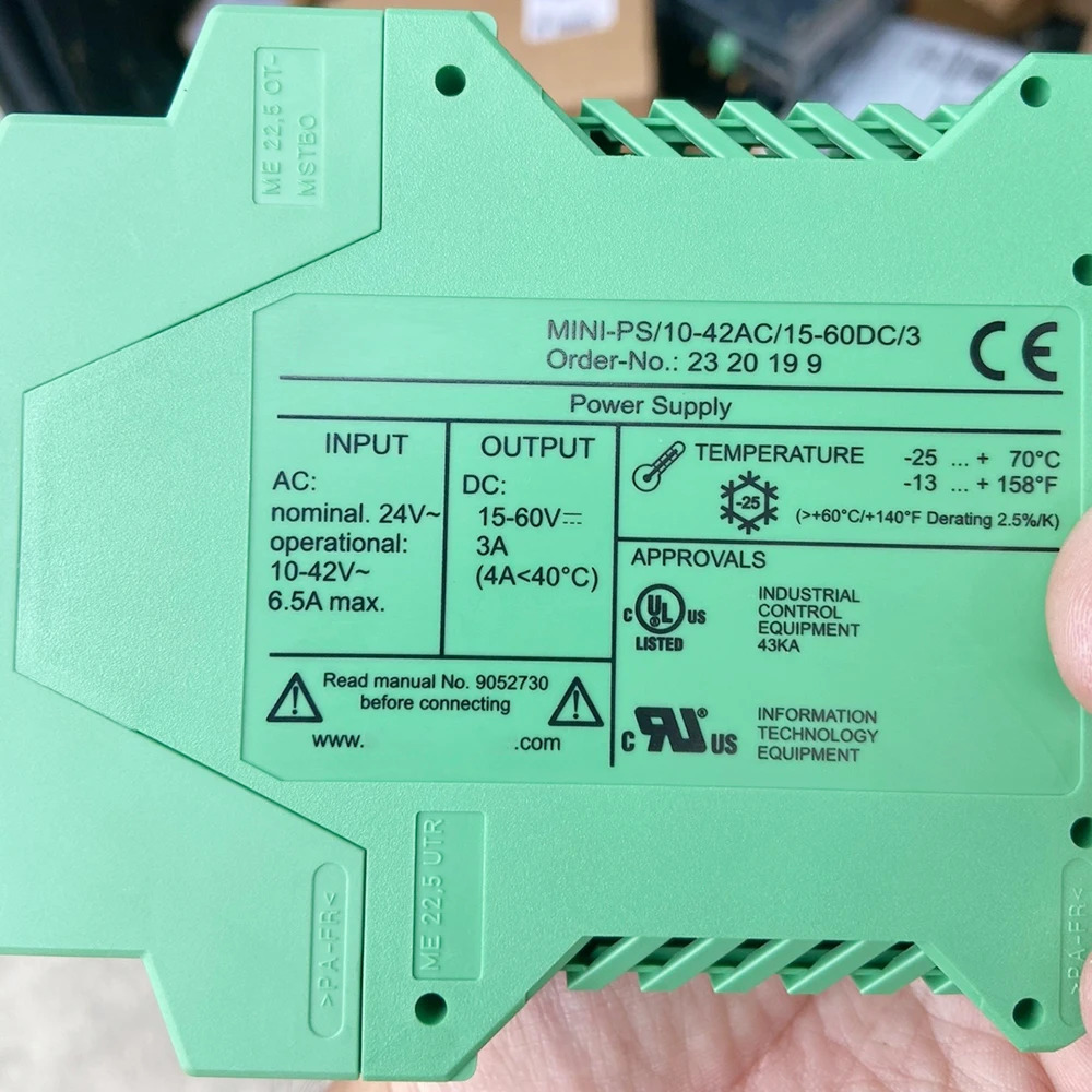 피닉스 파워 모듈미니 239 MINI-PS-10-42AC 15-60DC 3 신
