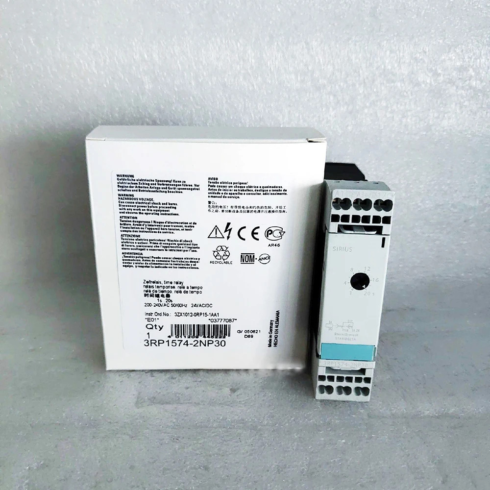 지멘스 타임 릴레이 3RP1574-2NP30 1S..20S 200-240V AC