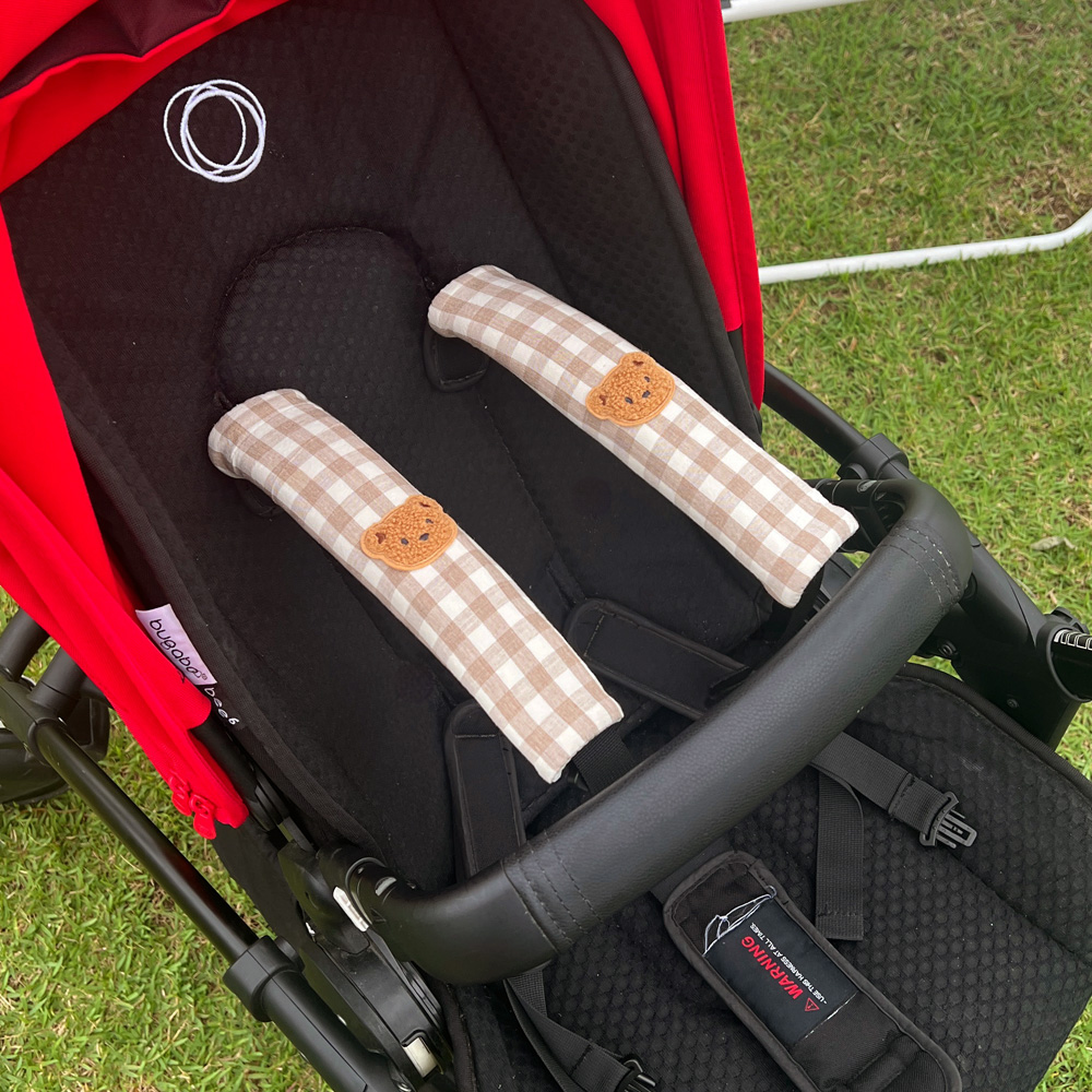 에어 곰돌이 유모차 손잡이 벨트커버 안전바커버