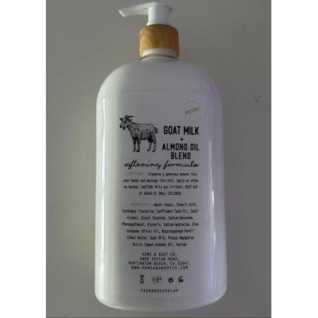 Goat Milk  Almond Oil Blend Body Lotion  Vanilla Scent  1 Pack : SYNIS