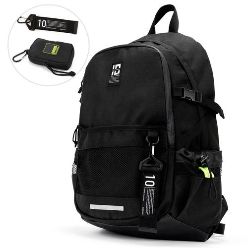 [10주년 기념]PEEPS knockout backpack(black) 유스백팩