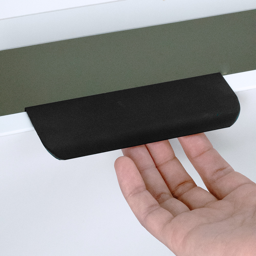 [4개입]히든 가구손잡이 서랍 붙박이장 신발장 싱크대손잡이 서랍장 옷장 장롱 도어 무타공