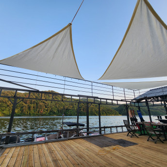 그늘애 국산 썬쉐이드 차광막 그늘막 타프 사각 3m x 4m, 베이지